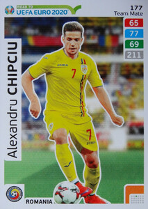 ROAD TO EURO 2020 TEAM MATE Alexandru Chipciu 177