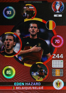 EURO 2016 INVENTIVENESS  Eden Hazard #42