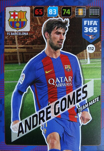2018 FIFA 365 TEAM MATE André Gomes #112