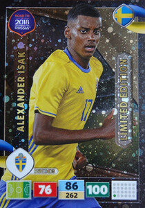 ROAD TO RUSSIA 2018 LIMITED Alexander Isak