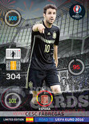 ROAD TO EURO 2016 LIMITED EDITION Cesc Fabregas