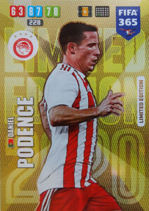 2020 FIFA 365 LIMITED EDITION OLYMPIACOS Daniel Podence