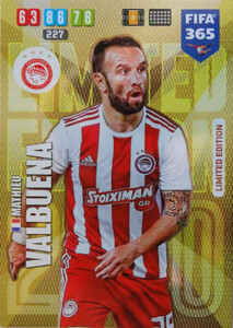 2020 FIFA 365 LIMITED EDITION OLYMPIACOS Mathieu Valbuena