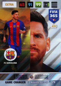 FIFA 365 2017 EXTRA GAME CHANGER Lionel Messi #435