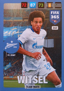 FIFA 365 2017 - NORDIC- TEAM MATE Axel Witsel #260