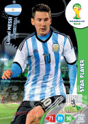 WORLD CUP BRASIL 2014 STAR PLAYER 	Lionel Messi #18