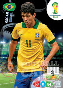 WORLD CUP BRASIL 2014 TEAM MATE Oscar #54