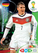 WORLD CUP BRASIL 2014 UTILITY PLAYER Bastian Schweinsteiger #109