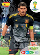 WORLD CUP BRASIL 2014 TEAM MATE Iker Casillas #143