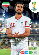 WORLD CUP BRASIL 2014 TEAM MATE Karim Ansarifard #206