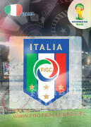 WORLD CUP BRASIL 2014 CLUB BADGE LOGO Włochy #208