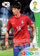 WORLD CUP BRASIL 2014 STAR PLAYER Ki Sung-Yueng #238