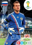 WORLD CUP BRASIL 2014 TEAM MATE Igor Akinfeev #281