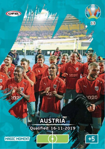 EURO 2020 MAGIC MOMENT Austria #13