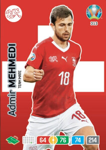 EURO 2020 TEAM MATE  Admir Mehmedi #313