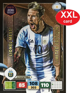 ROAD TO RUSSIA 2018 LIMITED XXL Lionel Messi