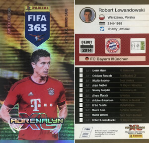 FIFA 365 LIMITED XXL slim Lewandowski