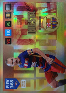 2017 FIFA 365 LIMITED EDITION Andres Iniesta