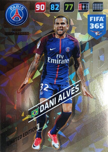 2018 FIFA 365 LIMITED EDITION  Daniel Alves