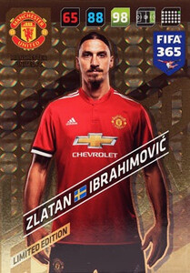2018 FIFA 365 LIMITED EDITION  Zlatan Ibrahimovic