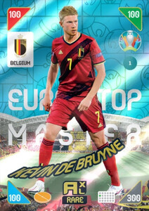2021 Kick Off EURO 2020 Euro TOP MASTER  Kevin De Bruyne 1 