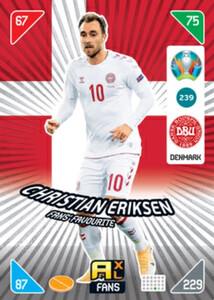 2021 Kick Off EURO 2020 - FANS' FAVOURITE Christian Eriksen 239