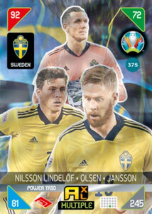 2021 Kick Off EURO 2020 - POWER TRIO Lindelof / Olsen / Jansson 375