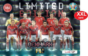 2021 Kick Off EURO 2020 - LIMITED XXL Denmark Line -Up 