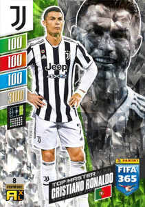 2022 FIFA 365 RARE TOP MASTER Cristiano Ronaldo #8