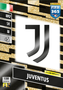 2022 FIFA 365 LOGO CLUB BADGE Juventus #158