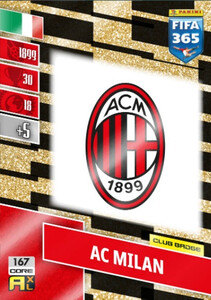 2022 FIFA 365 LOGO CLUB BADGE AC Milan #167