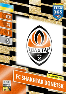 2022 FIFA 365 LOGO CLUB BADGE FC Shakhtar Donetsk #185