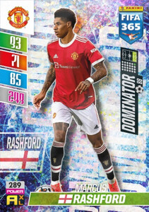 2022 FIFA 365 Manchester United POWER Marcus Rashford #289