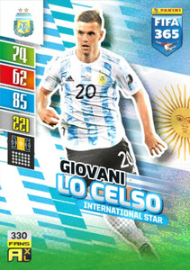 2022 FIFA 365 Argentina FANS Giovani Lo Celso #330