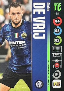 Top Class 2022 FC Internazionale Milano TEAM MATE Stefan de Vrij #48