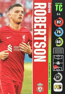 Top Class 2022 Liverpool TEAM MATE Andrew Robertson #54
