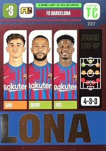 Top Class 2022  LINE-UP FC Barcelona Eleven #207
