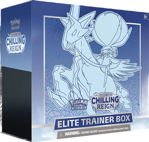 Pokemon TCG: Chilling Reign Elite Trainer Box ICE RIDER CALYREX