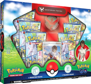 Pokémon TCG: Pokémon Go - Team Valor Special Pin Collection box