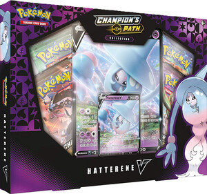 Pokémon TCG: Champion's Path Hatterene V Box