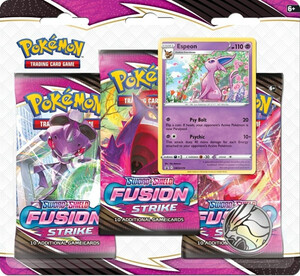 Pokemon TCG: Fusion Strike 3-pack - Espeon