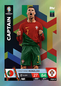 Euro 2024 PORTUGAL CAPTAIN Ronaldo - POR17