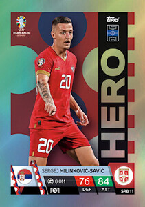 Euro 2024 SERBIA HERO Milinković-Savić - SRB11