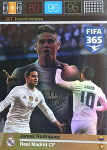 2016 FIFA 365 INVENTIVENESS James Rodriguez #297