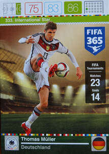 2016 FIFA 365 INTERNATIONAL STAR Thomas Müller #333