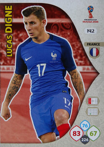 WORLD CUP RUSSIA 2018 TEAM MATE FRANCJA DIGNE 142