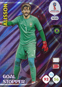 WORLD CUP RUSSIA 2018 GOAL STOPPER ALISSON 408