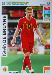 ROAD TO EURO 2020 TEAM MATE Kevin De Bruyne 15