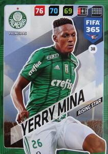 2018 FIFA 365 RISING STAR Yerry Mina #38