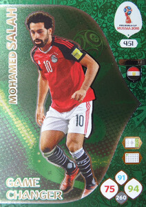 WORLD CUP RUSSIA 2018 GAME CHANGER SALAH 451